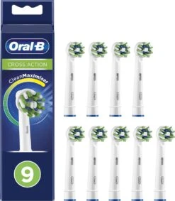 Oral B Oral-B CrossAction Opzetborstel Met CleanMaximiser-technologie, Verpakking Van 9 Stuks -Oral B 1049x1200 2