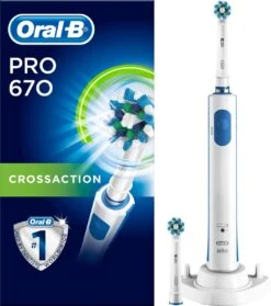 Oral B Oral-B PRO 670 CrossAction - Elektrische Tandenborstel - Met 2 Opzetborstels 16 Oral B Oral-B PRO 670 CrossAction - Elektrische Tandenborstel - Met 2 Opzetborstels -Oral B 1063x1200