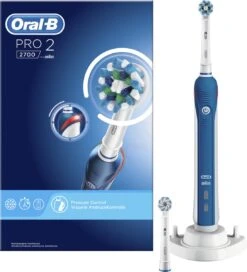 Oral B Oral-B Pro 2 2700 CrossAction - Elektrische Tandenborstel - Blauw, Wit 24 Oral B Oral-B Pro 2 2700 CrossAction - Elektrische Tandenborstel - Blauw, Wit -Oral B 1089x1200 1
