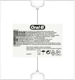 Oral B Oral-B CrossAction - Met CleanMaximiser-technologie - Opzetborstels - 10 Stuks - Brievenbusverpakking -Oral B 1131x1200