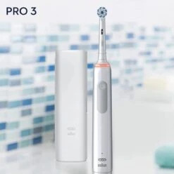 Oral B Oral-B Pro 3 - 3500 - Witte Elektrische Tandenborstel + Reisetui -Oral B 1197x1200 6