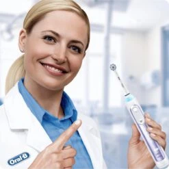 Oral B Oral-B Genius 10200W Orchid Purple Elektrische Tandenborstel Paars/Wit -Oral B 1198x1200 14
