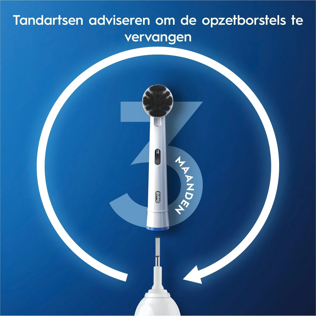 Oral B Oral-B Pro 3 3000 - Elektrische Tandenborstel - Zwart 15 Oral B Oral-B Pro 3 3000 - Elektrische Tandenborstel - Zwart - Afbeelding 13