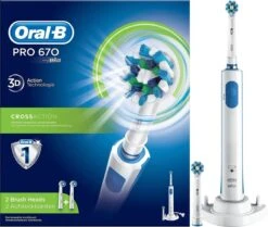 Oral B Oral-B PRO 670 CrossAction - Elektrische Tandenborstel - Met 2 Opzetborstels 17 Oral B Oral-B PRO 670 CrossAction - Elektrische Tandenborstel - Met 2 Opzetborstels -Oral B 1200x1013