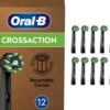 Oral-B CrossAction Opzetborstel Kleur Zwart, Verpakking Van 12 Stuks, Verpakking Van Brievenbusformaat -Oral B 1200x1064