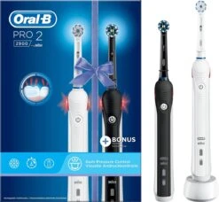 Oral B Oral-B PRO 2 2900 - Elektrische Tandenborstel - Duopack -Oral B 1200x1106