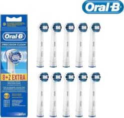 Oral B Oral-B Precison Clean Opzetborstels - 8 +2 Stuks 30 Oral B Oral-B Precison Clean Opzetborstels - 8 +2 Stuks -Oral B 1200x1143