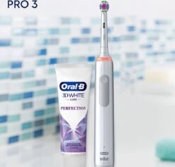 Oral B Oral-B PRO 3 3800 3D-White Elektrische Tandenborstel Wit + Tandpasta -Oral B 1200x1147