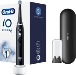 Oral B IO 6N - SMILE Black Lava Elektrische Tandenborstel Ontworpen Door Braun 36 Oral B IO 6N - SMILE Black Lava Elektrische Tandenborstel Ontworpen Door Braun -Oral B 1200x1186