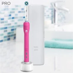 Oral B Oral-B Pro CrossAction 750 - Elektrische Tandenborstel - Roze -Oral B 1200x1195 3