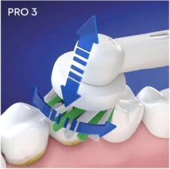 Oral B Oral-B Pro 3 3800 - Wit - Elektrische Tandenborstel Met Gratis Tandpasta -Oral B 1200x1197 3