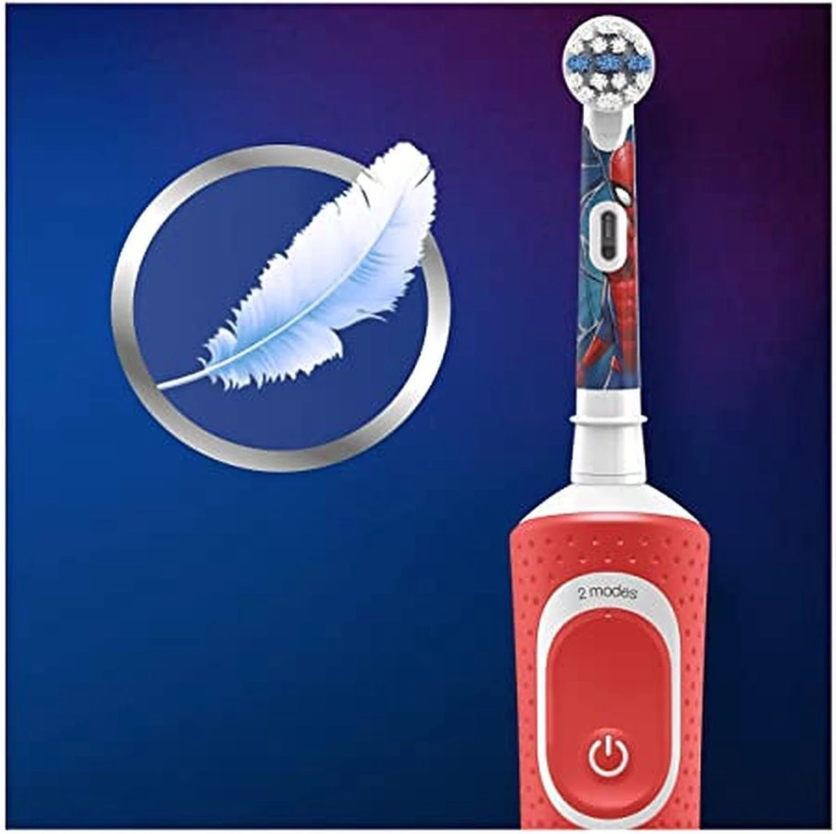 Oral B Oral-B Kids Spider-Man Elektrische Tandenborstel 6 Oral B Oral-B Kids Spider-Man Elektrische Tandenborstel - Afbeelding 4