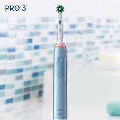 Oral B Oral-B Pro 3 - 3000 - Elektrische Tandenborstel - Ontworpen Door Braun - Blauw 25 Oral B Oral-B Pro 3 - 3000 - Elektrische Tandenborstel - Ontworpen Door Braun - Blauw -Oral B 1200x1198 33