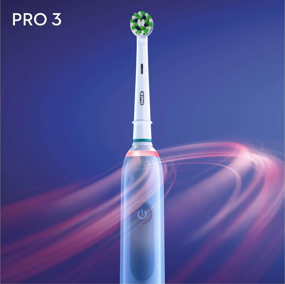 Oral B Oral-B PRO 3 3700 Elektrische Tandenborstel Blauw 10 Oral B Oral-B PRO 3 3700 Elektrische Tandenborstel Blauw - Afbeelding 8