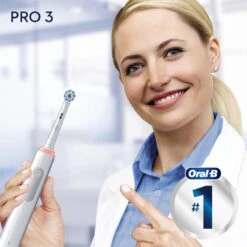 Oral B Oral-B Pro 3 - 3500 - Witte Elektrische Tandenborstel + Reisetui -Oral B 1200x1200 102