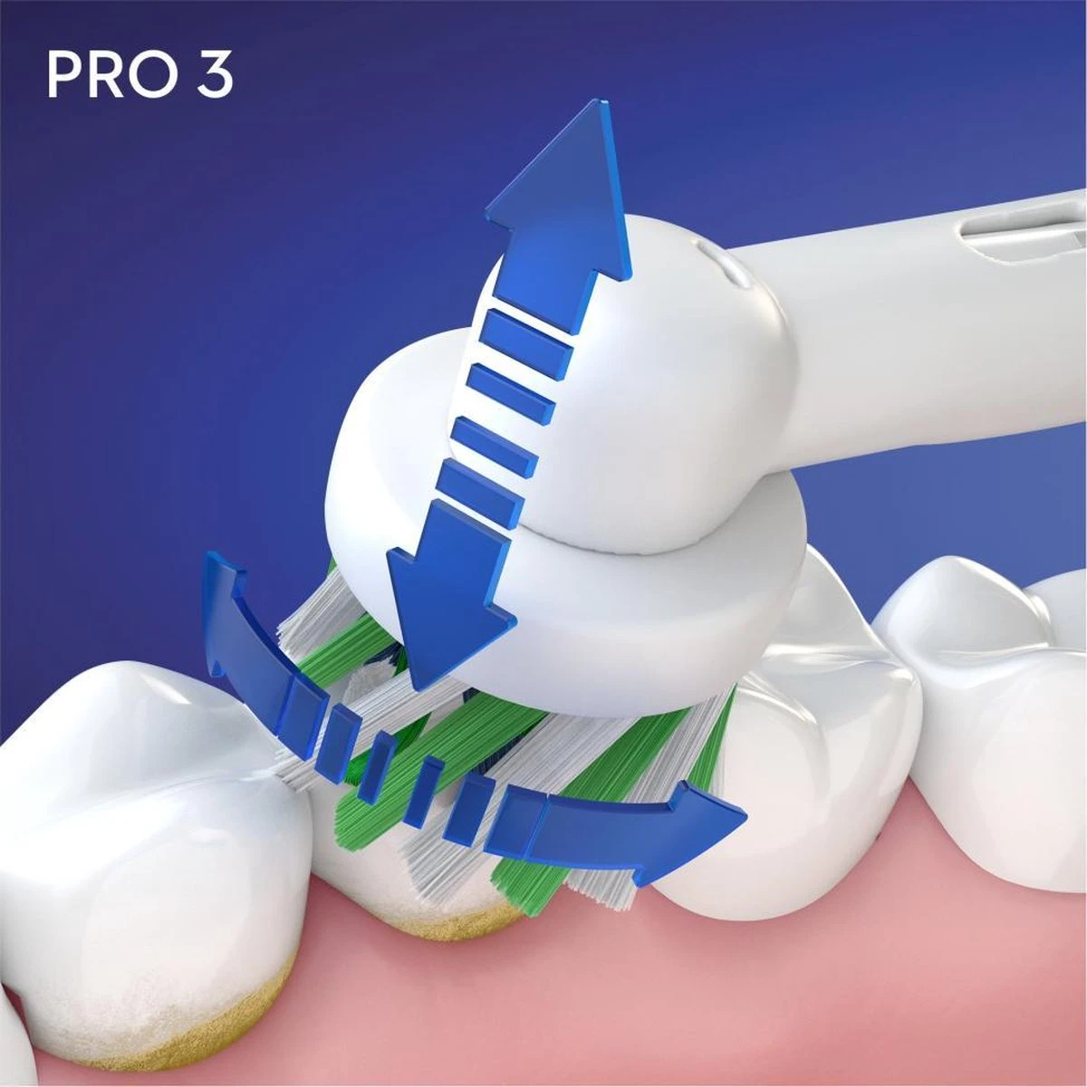 Oral B Oral-B Pro 3 - 3000 - Elektrische Tandenborstel - Ontworpen Door Braun - Blauw 9 Oral B Oral-B Pro 3 - 3000 - Elektrische Tandenborstel - Ontworpen Door Braun - Blauw - Afbeelding 7