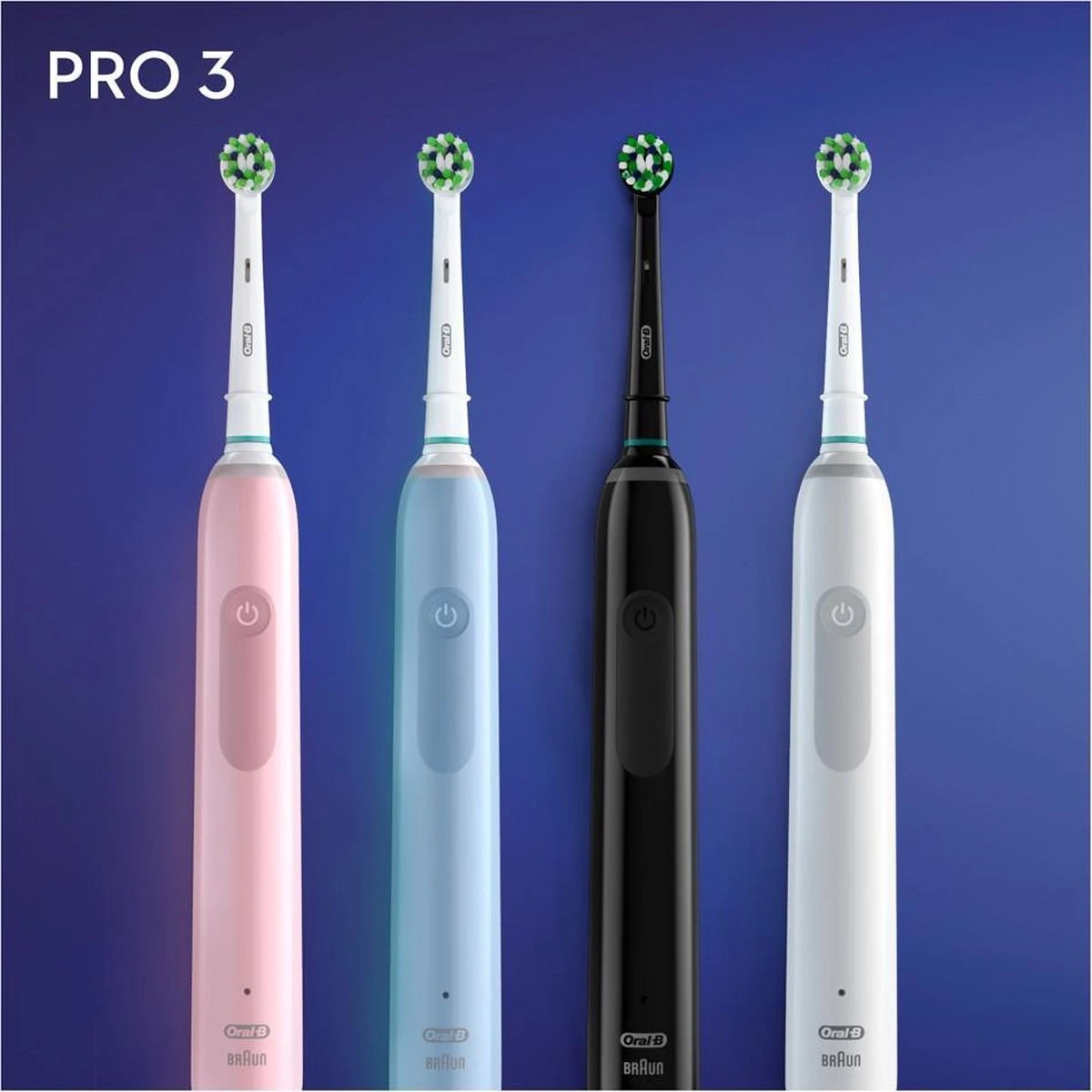Oral B Oral-B Pro 3 - 3000 - Elektrische Tandenborstel - Ontworpen Door Braun - Blauw 18 Oral B Oral-B Pro 3 - 3000 - Elektrische Tandenborstel - Ontworpen Door Braun - Blauw - Afbeelding 16