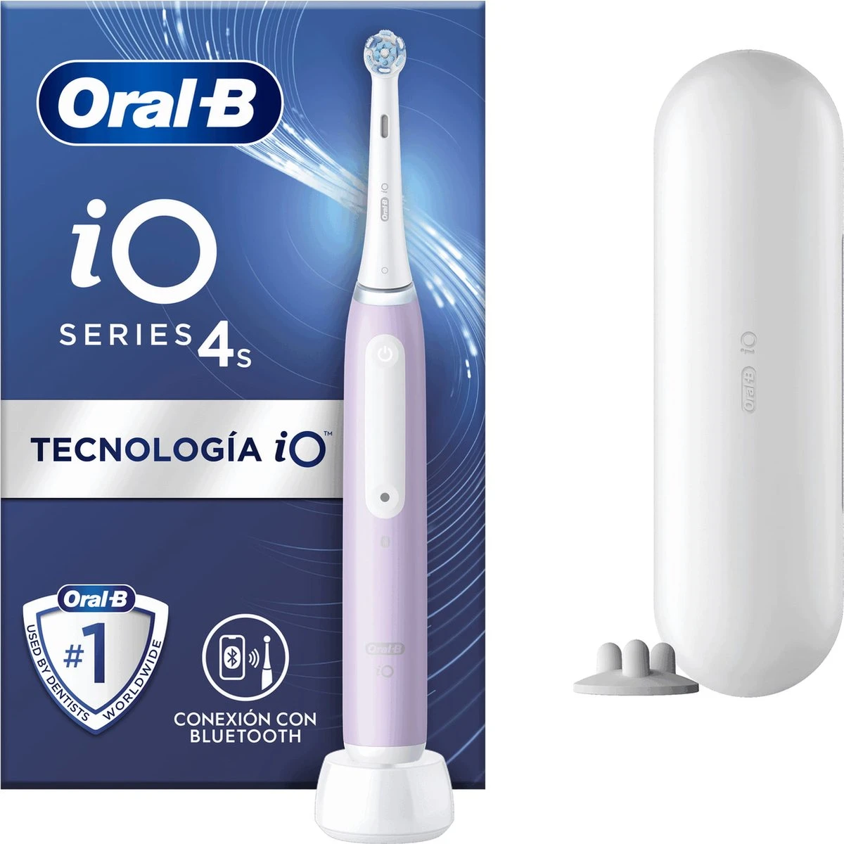 Oral B Oral-B IO 4S Volwassene Vibrerende Tandenborstel Lavendel 3 Oral B Oral-B IO 4S Volwassene Vibrerende Tandenborstel Lavendel