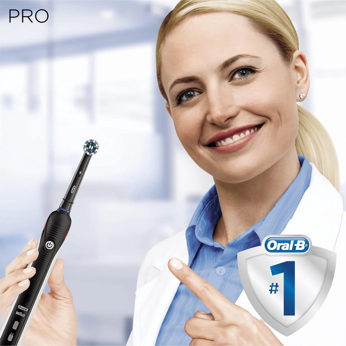Oral B Oral_B Pro 2 - 2900 - Duoverpakking Elektrische Tandenborstel - Zwart 13 Oral B Oral_B Pro 2 - 2900 - Duoverpakking Elektrische Tandenborstel - Zwart - Afbeelding 11
