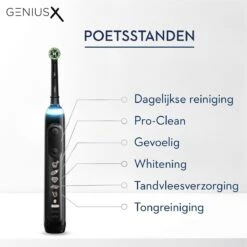 Oral B Oral-B Genius X Elektrische Tandenborstel - Zwart 11 Oral B Oral-B Genius X Elektrische Tandenborstel - Zwart -Oral B 1200x1200 221