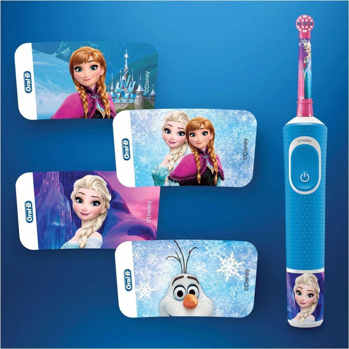 Oral B Oral-B Kids Elektrische Tandenborstel - Disney Frozen - Voor Kinderen Vanaf 3 Jaar 5 Oral B Oral-B Kids Elektrische Tandenborstel - Disney Frozen - Voor Kinderen Vanaf 3 Jaar - Afbeelding 3