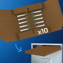 Oral B Oral-B CrossAction - Met CleanMaximiser-technologie - Opzetborstels - 10 Stuks - Brievenbusverpakking -Oral B 1200x1200 316