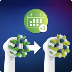 Oral B Oral-B CrossAction Opzetborstel Met CleanMaximiser-technologie, Verpakking Van 9 Stuks -Oral B 1200x1200 412