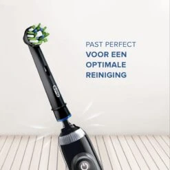 Oral B Oral-B CrossAction - Met CleanMaximiser-technologie - Opzetborstels - Zwart - 2 Stuks -Oral B 1200x1200 543
