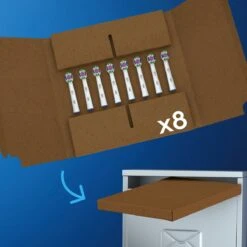 Oral B Oral-B 3D White - Met CleanMaximiser-technologie - Opzetborstels - 8 Stuks - Brievenbusverpakking -Oral B 1200x1200 610