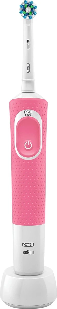 Oral B Oral-B Vitality 100 Roze CrossAction - Elektrische Tandenborstel - Powered By Braun 7 Oral B Oral-B Vitality 100 Roze CrossAction - Elektrische Tandenborstel - Powered By Braun - Afbeelding 5