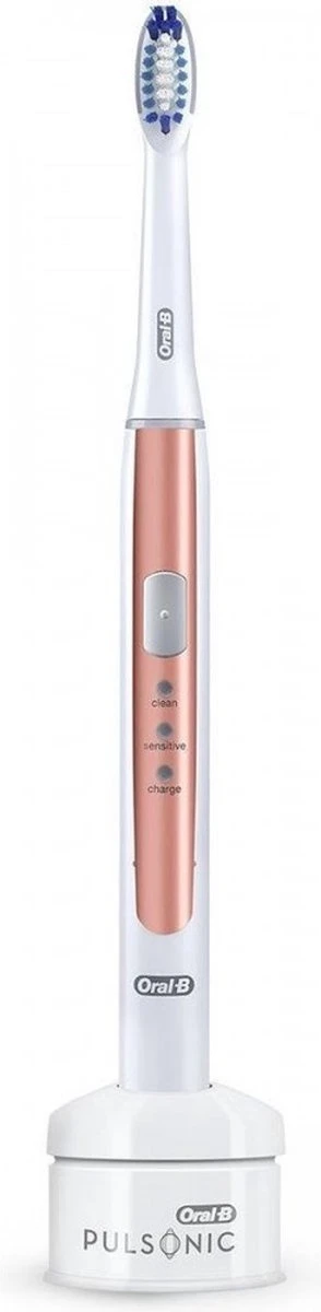 Oral B Pulsonic Slim 1100 Elektrische Tandenborstel Wit/Rosé 3 Oral B Pulsonic Slim 1100 Elektrische Tandenborstel Wit/Rosé