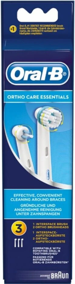 Oral B Oral-B Ortho Care - Opzetborstels - 3 Stuks -Oral B 318x1200