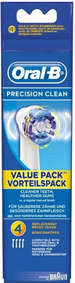 Oral B Oral-B Precision Clean Opzetborstels - 4 Stuks -Oral B 320x1200 2