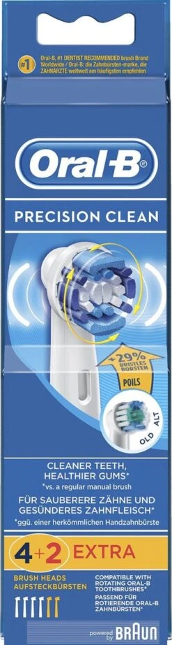 Oral B Oral-B Precision Clean - Opzetborstels - 6 Stuks - Wit -Oral B 321x1200 3