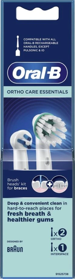 Oral B Oral-B Ortho Care - Opzetborstels - 3 Stuks -Oral B 325x1200 5