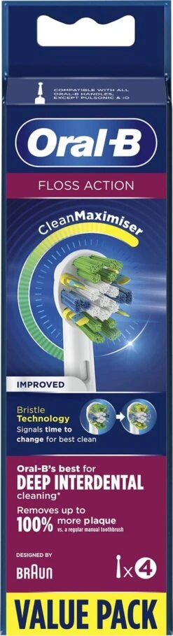 Oral B Oral-B FlossAction - Met CleanMaximiser-technologie - Opzetborstels - 4 Stuks -Oral B 326x1200 8