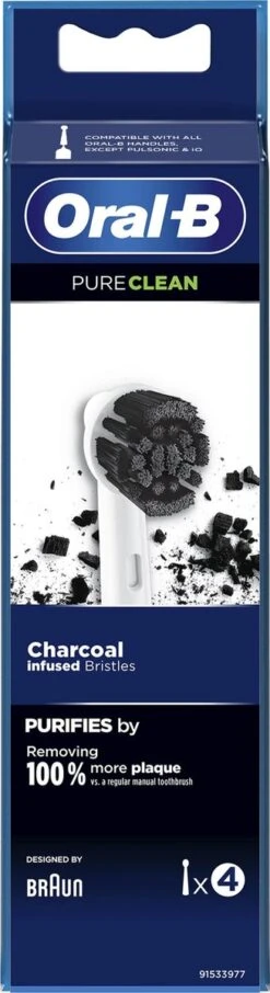 Oral B Oral-B Pure Clean Opzetborstel - 4 Stuks 12 Oral B Oral-B Pure Clean Opzetborstel - 4 Stuks -Oral B 327x1200 12