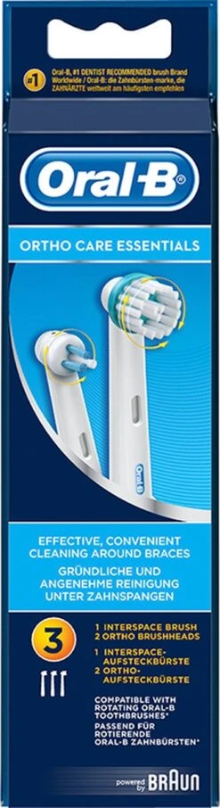 Oral B Oral-B Ortho Care - Opzetborstels - 3 Stuks -Oral B 327x1200 13