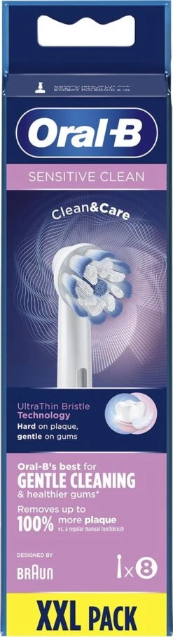 Oral B Oral-B Sensitive Clean - Opzetborstels - 8 Stuks -Oral B 327x1200 15