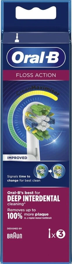 Oral B Oral-B Opzetborstels FlossAction 3 Stuks -Oral B 327x1200 4