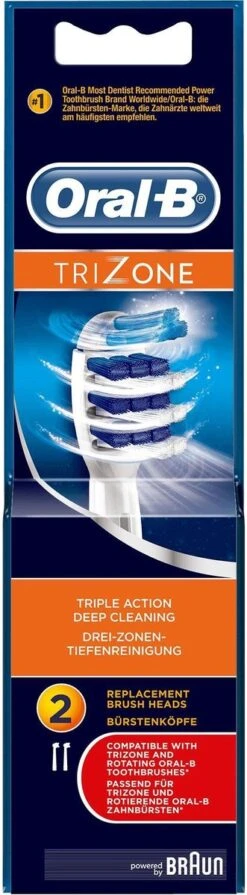 Oral B Oral-B TriZone - Opzetborstels - 2 Stuks -Oral B 331x1200