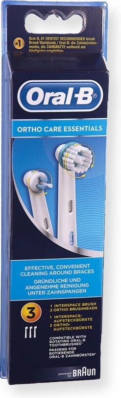 Oral B Oral-B Ortho Care - Opzetborstels - 3 Stuks -Oral B 367x1200