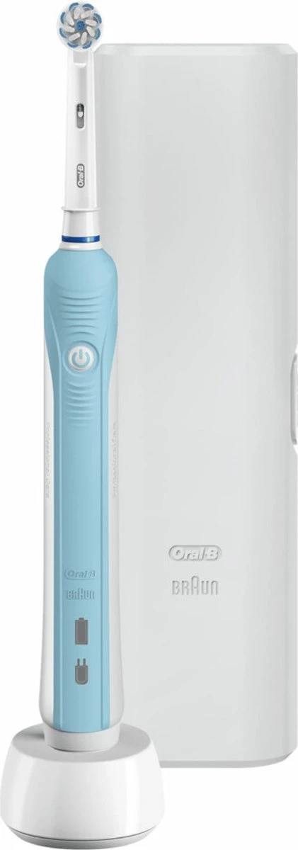 Oral B Oral-B PRO750 Sensi UltraThin - Elektrische Tandenborstel - Inclusief Reisetui 5 Oral B Oral-B PRO750 Sensi UltraThin - Elektrische Tandenborstel - Inclusief Reisetui - Afbeelding 3