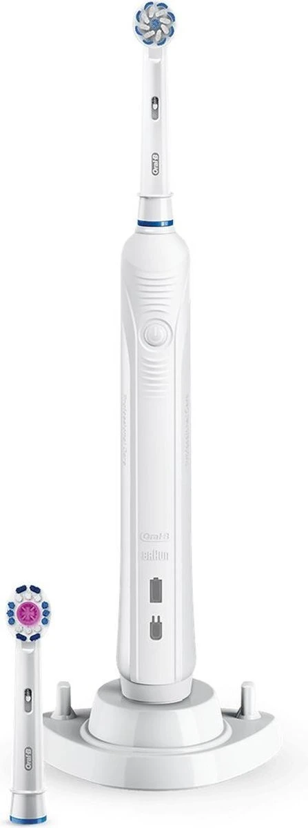 Oral B Oral-B Pro 900 - Elektrische Tandenborstel - Wit 4 Oral B Oral-B Pro 900 - Elektrische Tandenborstel - Wit - Afbeelding 2