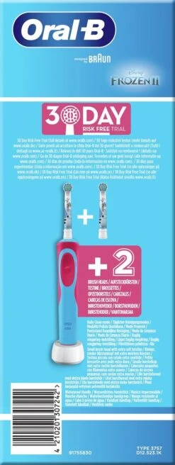Oral B Oral-B Vitality Frozen - Elektrische Tandenborstel Voor Kinderen - 1 Handvat En 2 Opzetborstels -Oral B 452x1200 1