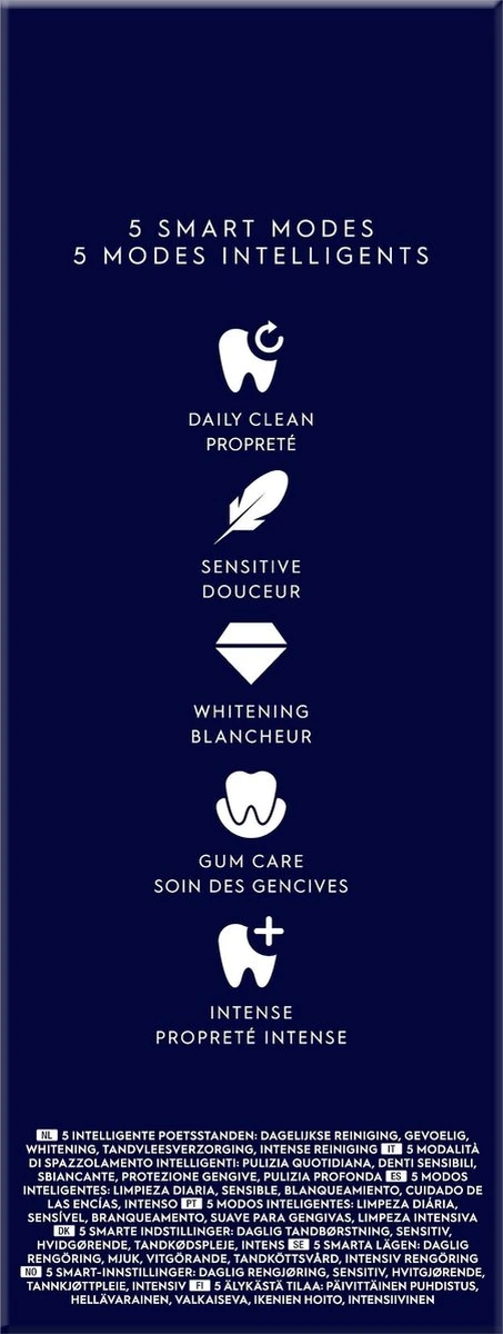 Oral B IO 6N - SMILE Black Lava Elektrische Tandenborstel Ontworpen Door Braun 21 Oral B IO 6N - SMILE Black Lava Elektrische Tandenborstel Ontworpen Door Braun - Afbeelding 19