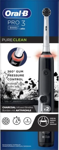 Oral B Oral-B Pro 3 3000 - Elektrische Tandenborstel - Zwart 26 Oral B Oral-B Pro 3 3000 - Elektrische Tandenborstel - Zwart -Oral B 479x1200 1