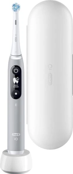 Oral B Oral-B IO - 6 - Opal Grey-Elektrische Tandenborstel Met Revolutionaire Magnetische Technologie Powered By Braun -Oral B 509x1200