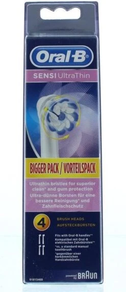 Oral B Oral-B Sensi UltraThin Opzetborstels - 4 Stuks -Oral B 521x1200