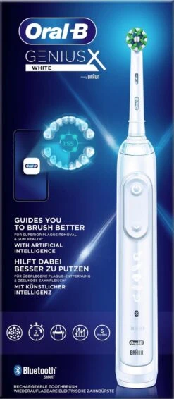Oral B Oral-B Genius X - Wit - Elektrische Tandenborstel - Ontworpen Door Braun - 1 Handvat En 1 Opzetborstel 16 Oral B Oral-B Genius X - Wit - Elektrische Tandenborstel - Ontworpen Door Braun - 1 Handvat En 1 Opzetborstel -Oral B 524x1200